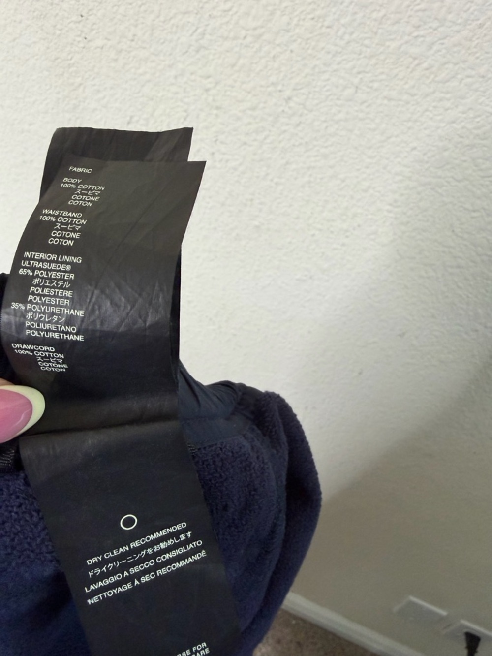 Fear of God Seventh Collection The Vintage Sweatpants Navy Mens Size S - Picture 7 of 8